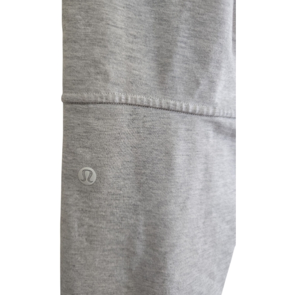 Lululemon City Sweat Jogger French Terry 27" Heathered Ultra Light Grey Medium - Picture 3 of 10